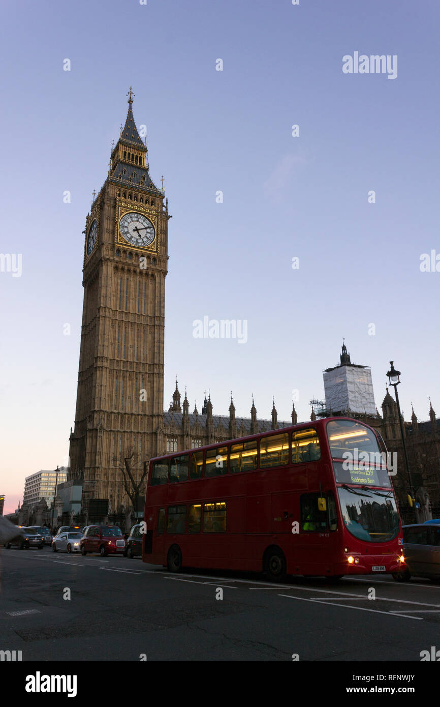 London Big Ben und das Parlament Stockfoto