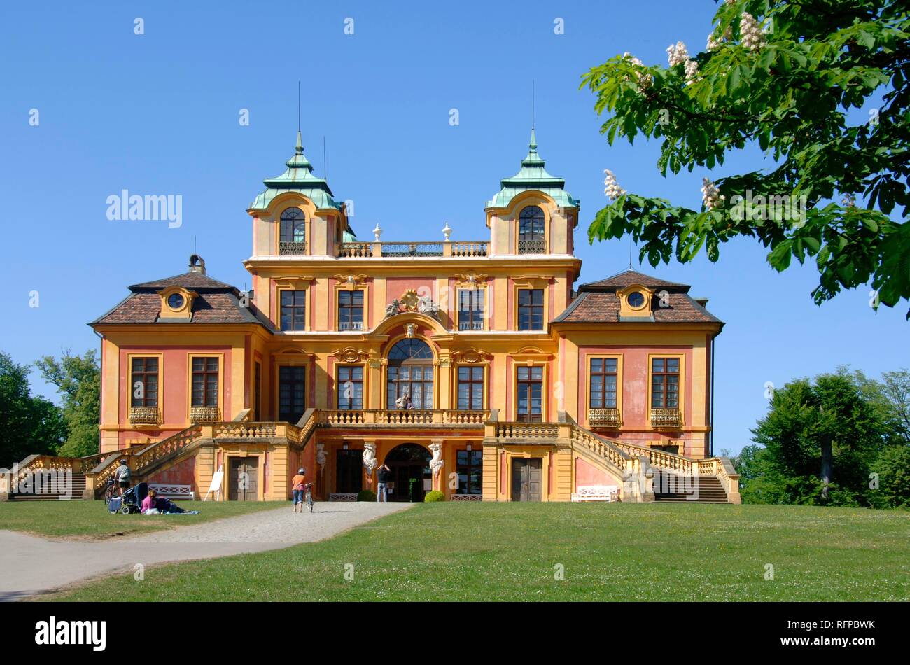 Palais Liebling, Ludwigsburg, Baden-Wurtttemberg, Deutschland Stockfoto