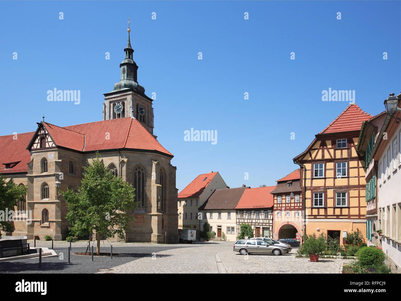 Koenigsberg, Bezirk Zeil, Franken, Bayern, Deutschland Stockfoto