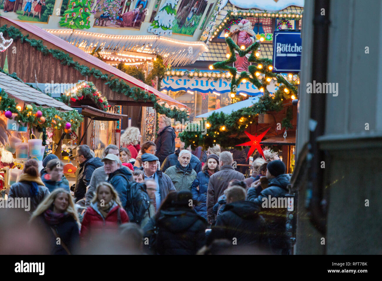 Weihnachtsmärkte, Bremen, Deutschland, Europa Stockfoto