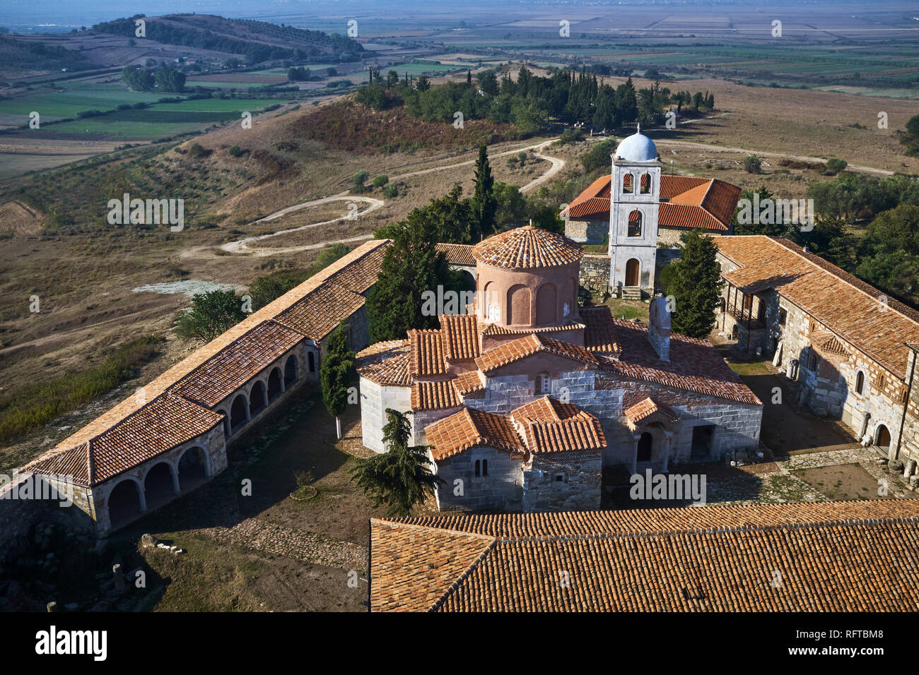 Kirche St. Maria, Appollonia, Fier Provinz, Albanien, Europa Stockfoto