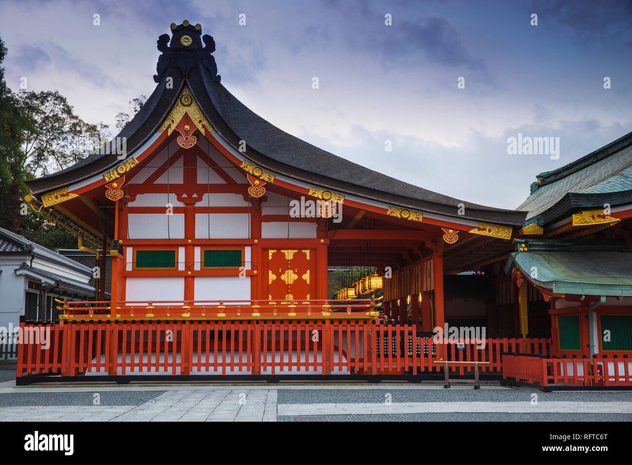 Fushimi Inari Schrein, Kyoto, Japan, Asien Stockfoto