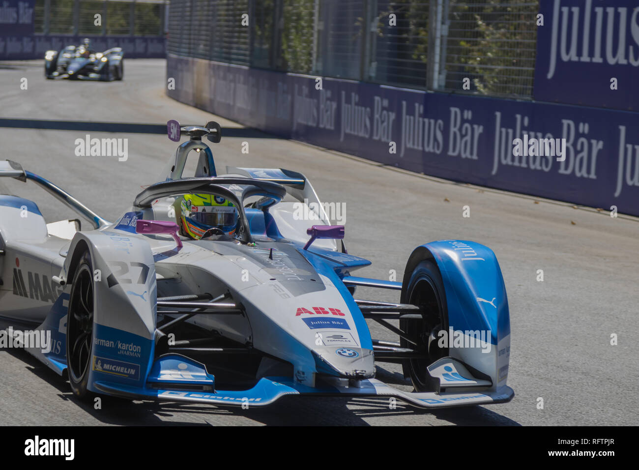 SANTIAGO EPRIX 2019. FIA FORMEL E PAQUE O'Higgins Stockfoto