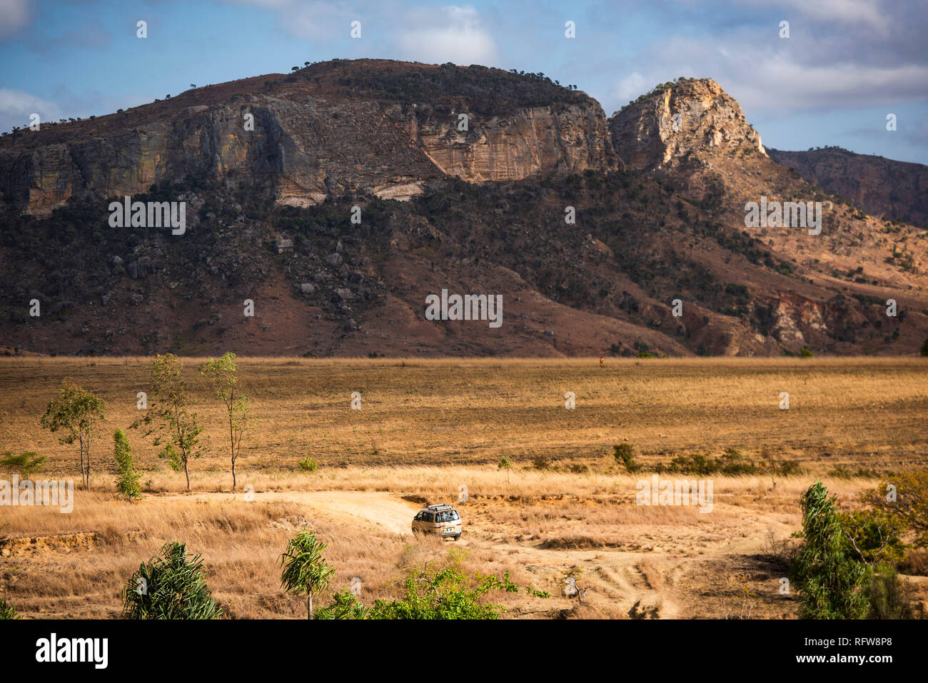 Isalo Nationalpark, Ihorombe Region, Südwest-Madagaskar, Afrika Stockfoto