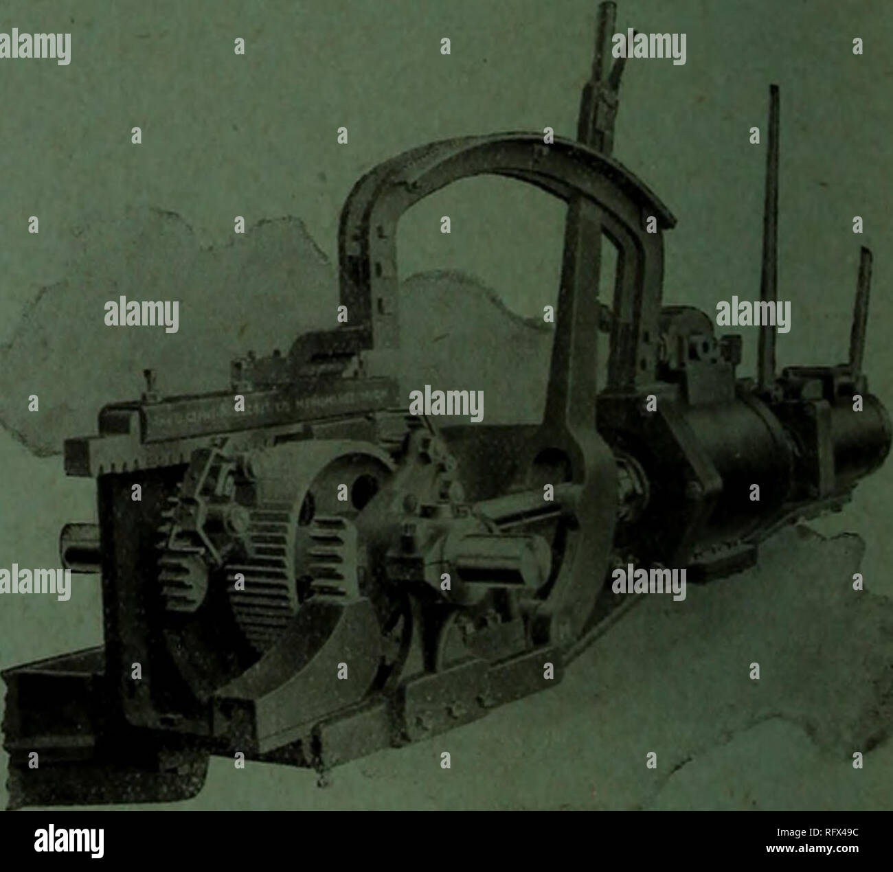 . Kanadische Forstindustrie 1903. Holzschlag; Wälder und Forstwirtschaft; Wald; Wald - zellstoffindustrie; Holz verarbeitenden Industrien. Die KANADA LUMBERMAN November 1904 Die Wm. Hamilton Mfg. Co., Limited, Erbauer einer kompletten Linie der SÄGEWERK MASCHINEN Sägewerk Männer sind schnell herausfinden und schätzen die große Einsparung durch den Einsatz von Dampf Maschinen erfolgen. Wir haben diese Maschinen auf Versuch auf das Verständnis geliefert, dass^ Sie Waren an uns zurückzugeben, wenn Sie nicht jedes Ergebnis geben, versprochen. Keiner hat jemals zurückgegeben wurde. Ihre setter fragen, ob er nicht besser arbeiten mit einem tun könnte Stockfoto