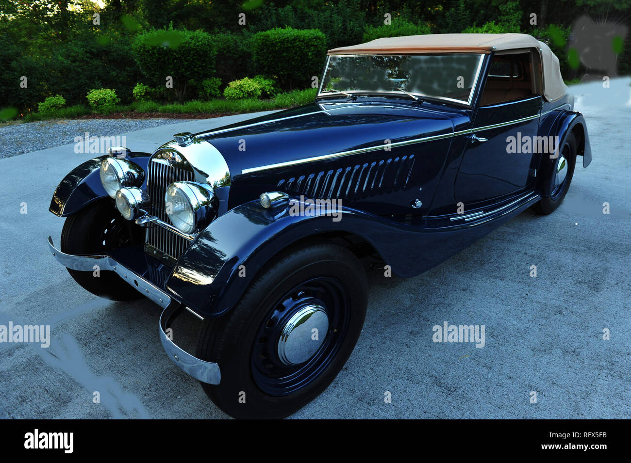 1953 MORGAN TROPFEN KOPF COUP Stockfoto