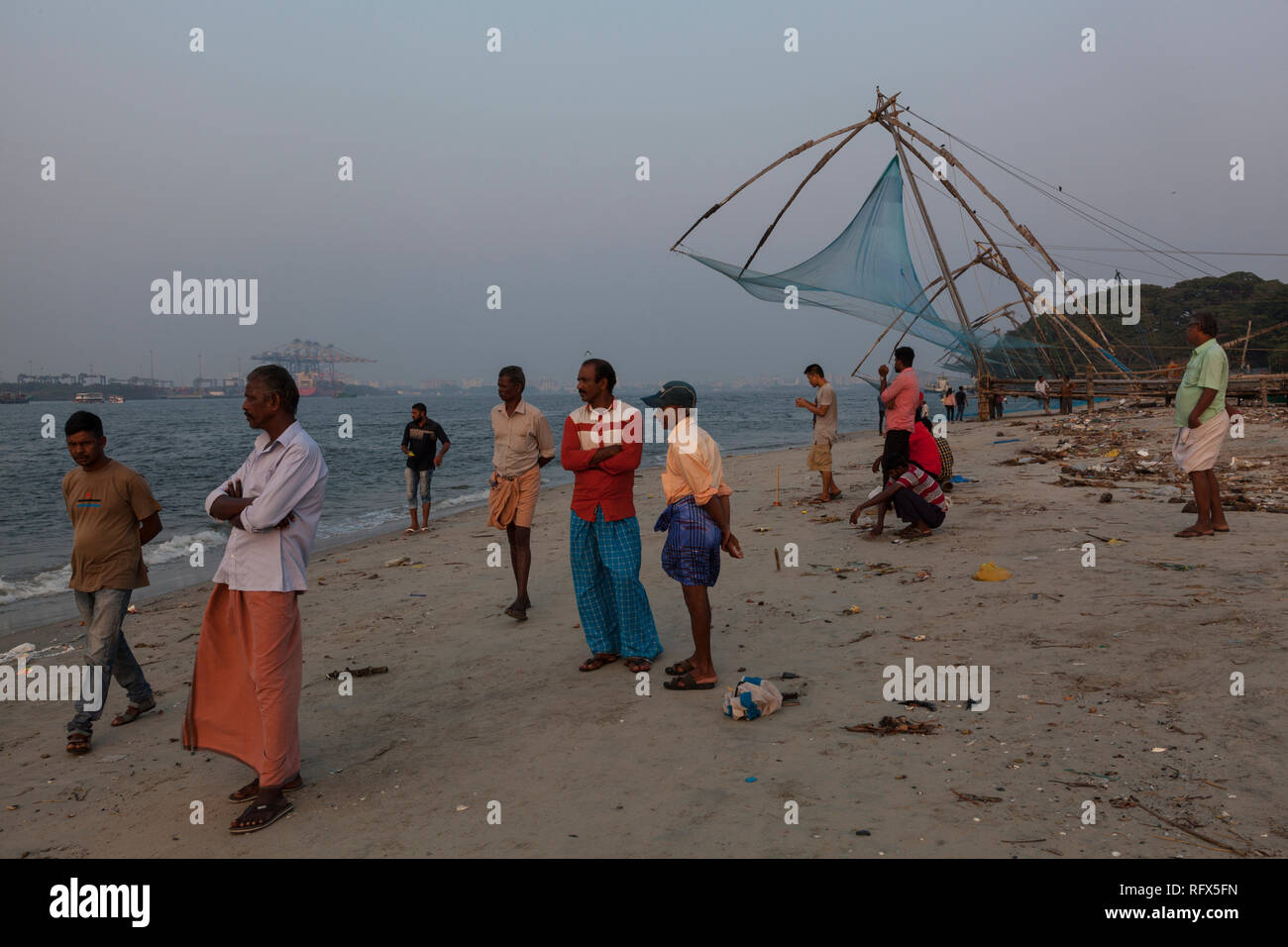 Fort Cochin, Kerala, Indien Stockfoto