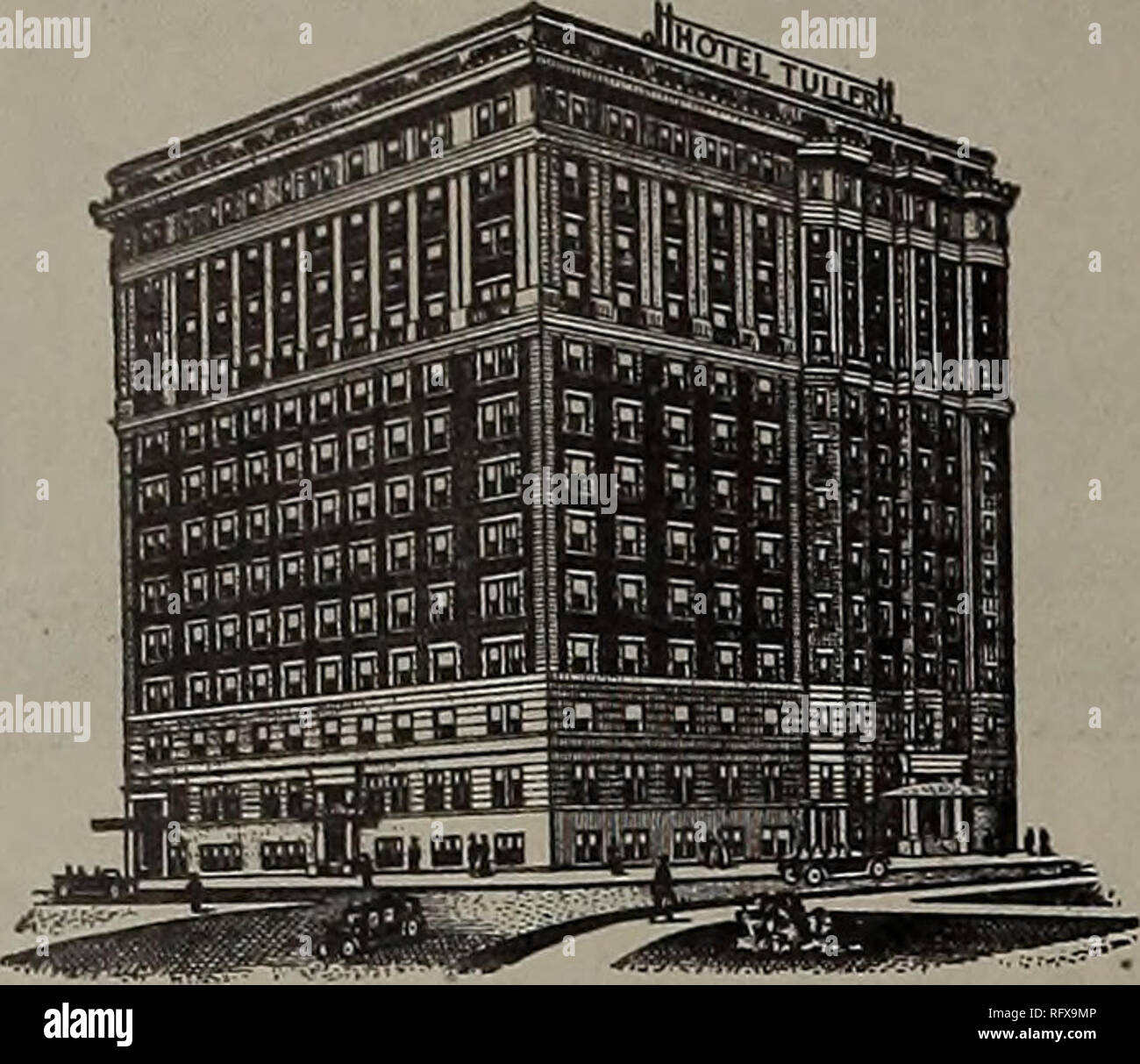 . Kanadische Forstindustrie Juli-Dezember 1921. Holzschlag; Wälder und Forstwirtschaft; Wald; Wald - zellstoffindustrie; Holz verarbeitenden Industrien. 76 KANADA LUMBERMAN Hotel tuller Detroit, Mich. L. W. TULLER, Präsident. A. McKENDRICK, Manager. 600 Zimmer, 1 $ 2,50 bis $ 4,50 bis 600 Bäder, Double Agents' Probe Zimmer, 5 $ pro Tag. Table d'hote Abendessen, $ 1,50 und $ 1,75. Business Männer Mittagessen, 75 C. CAFE ein LaCARTE DER CAFETERIA MÄNNER KÜHLERGRILL Hauptsitz in Detroit für Old Colony Club, Detroit Automobile Club, Motion Picture Aussteller Ass'n, Detroit Transport Club. SHELL-BAR, BOICO, BEGRENZTE B Stockfoto
