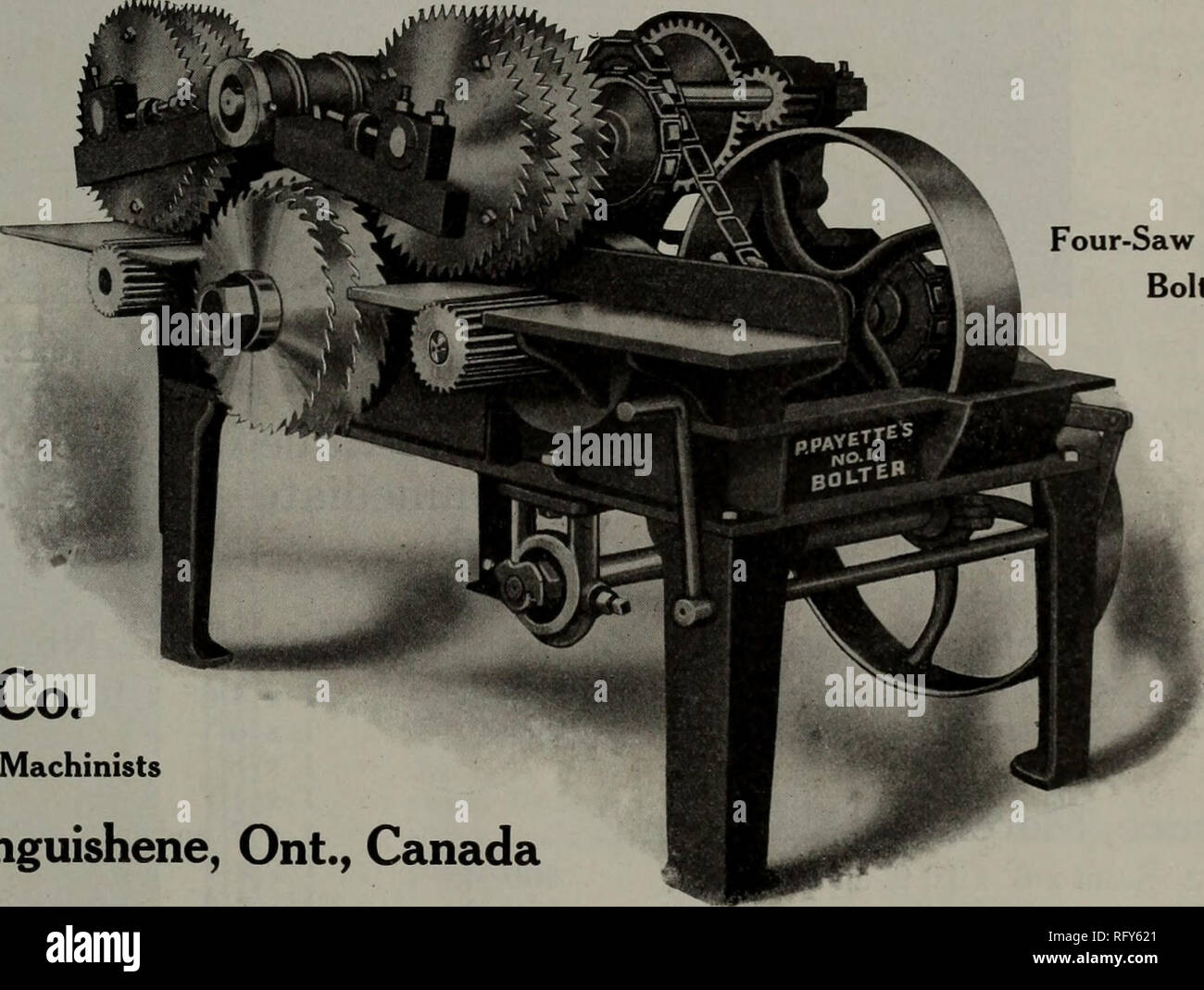 Kanadische Forstindustrie Januar Juni 1913 Holzschlag Wälder Und