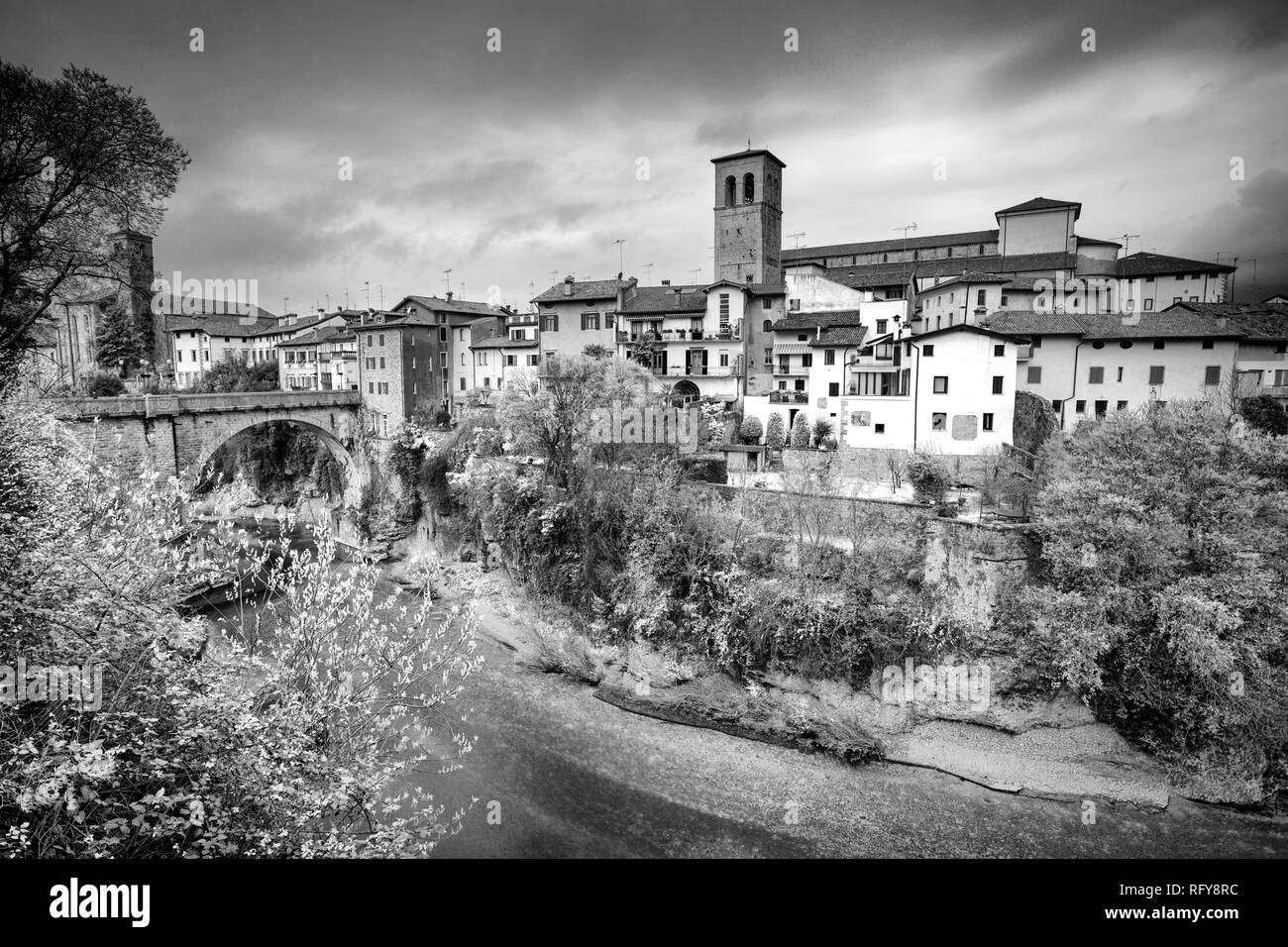 Cividale del Friuli, Stadt in Italien Stockfoto