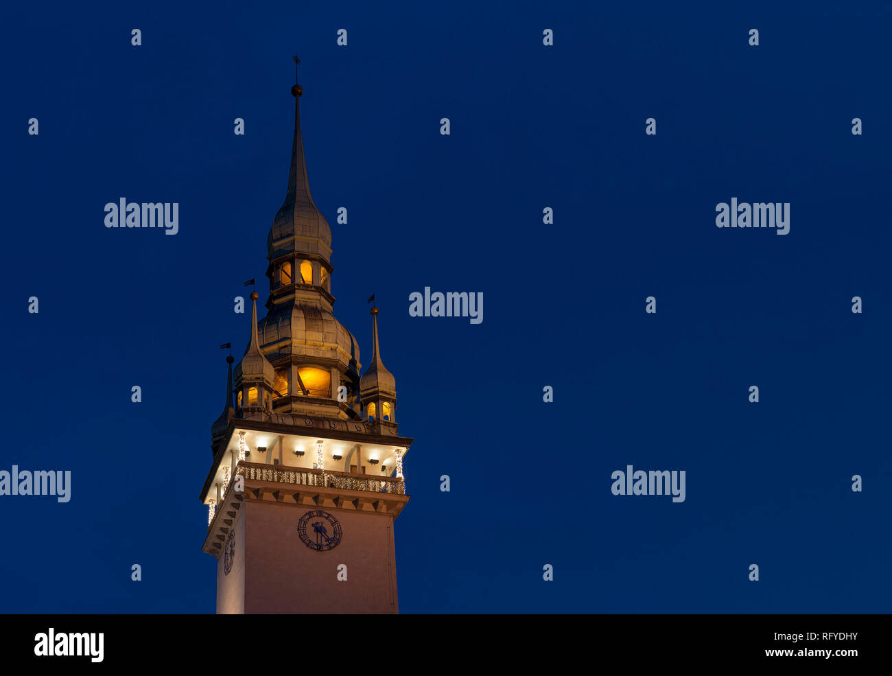 Tor des Alten Rathaus, Brno, Tschechische Republik Stockfoto