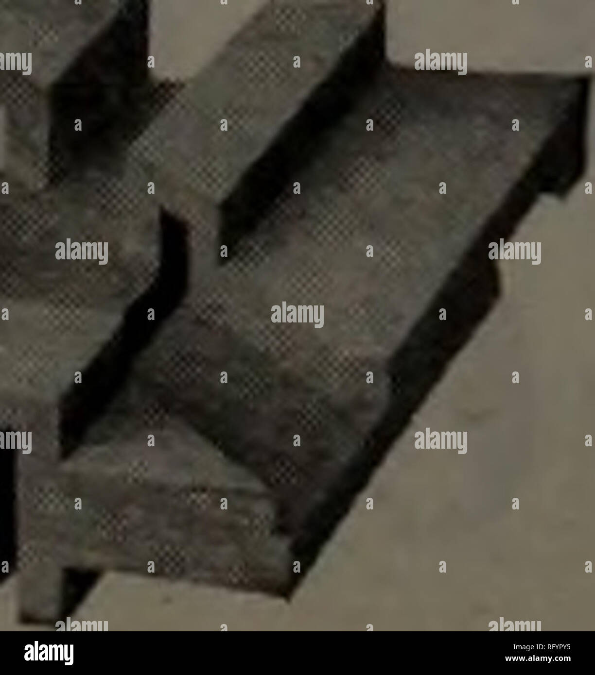 . Kanadische Forstindustrie Januar-Juni 1915. Holzschlag; Wälder und Forstwirtschaft; Wald; Wald - zellstoffindustrie; Holz verarbeitenden Industrien. Patentierte Nov. 29'92; Juli 19' 10. Rillen mit Huther Bros. Dado Köpfe. Passt in jede sah Dorn ein huther Bros. Dado Leiter besteht aus zwei außerhalb Schnitt- tern und genügend innere Fräser die erforderlichen Schnitt zu machen. Dieser Kopf wird perfekt Rillen, mit oder über Getreide, jede Breite. Es ist eine einfache Leiter in einwandfreiem Zustand zu halten, ist eine einfache und schnelle Anpassung und kann vergrößert werden zu einem beliebigen Zeitpunkt nach der Pur-Chase. Nach Genehmigung und wenn nicht zufrieden stellende Rendite auf unsere Gesendet Stockfoto