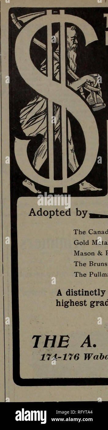 . Kanadische Forstindustrie 1903. Holzschlag; Wälder und Forstwirtschaft; Wald; Wald - zellstoffindustrie; Holz verarbeitenden Industrien. Sie waren gut zufrieden. PERKINS &Amp; CO. Hampton, N. B. Sehr geehrte Damen und Herren: - Beantwortung Ihrer tavor von i 8 tn inst., Herr Schäben wurde nicht aufgerufen der Columbia noch nicht zu sehen. Unser Mann ist das Füttern - Ihr on-the-fly Jetzt; er verlieren Sie nicht einen Clip. Wir sind sehr zufrieden mit der Maschine. Mit freundlichen Grüßen, G.&amp; G. FLEWELLING MANUFACTURING CO. sind wir führend. Erhöht IHRE AUSSCHNEIDEN UND SPEICHERN/UNSER GELD. Kataloge auf Anwendung. Perkins &Amp; Co., Boden Rapids, Mich. Zeit ist Geld Stockfoto