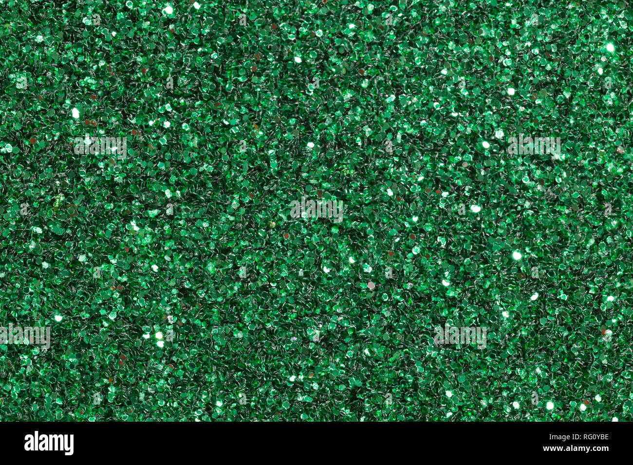 Licht, grünen Hintergrund mit Glitter für Ihr einzigartiges Projekt. Stockfoto