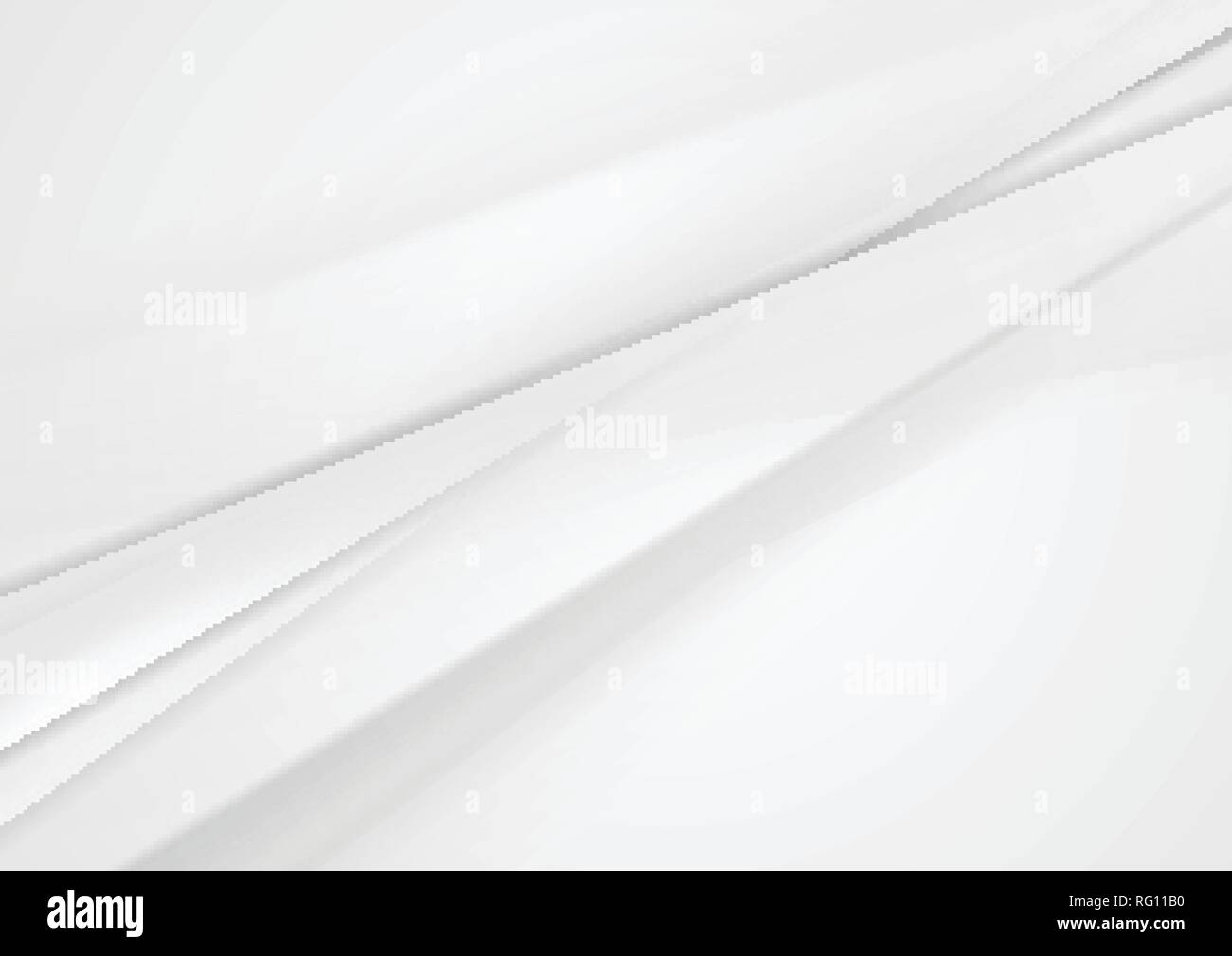 Weiße und graue abstrakten Streifen Konzept Hintergrund. Vektor Design Stock Vektor