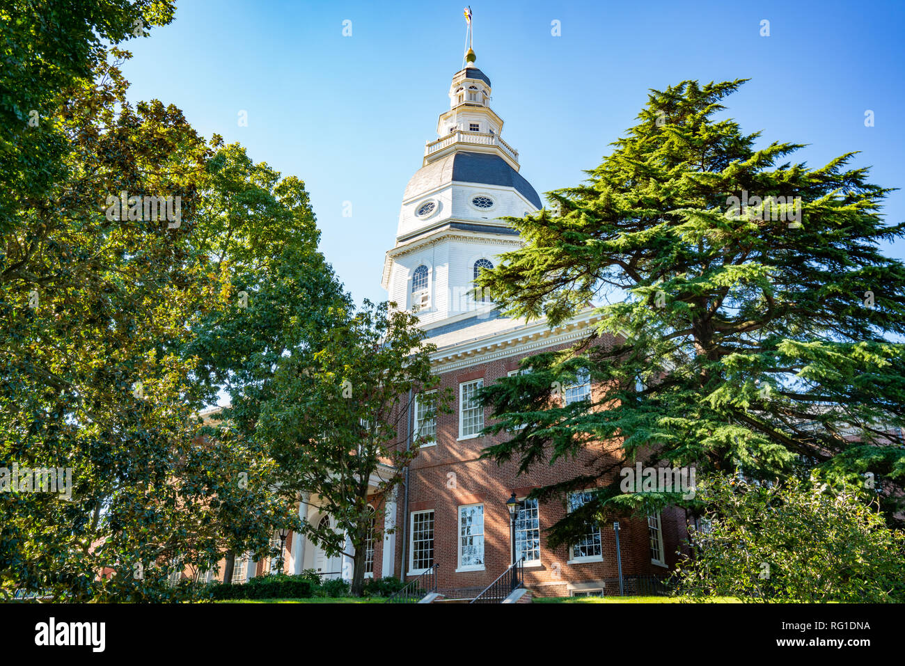 Maryland State Capital Building in Annapolis, Maryland Stockfoto