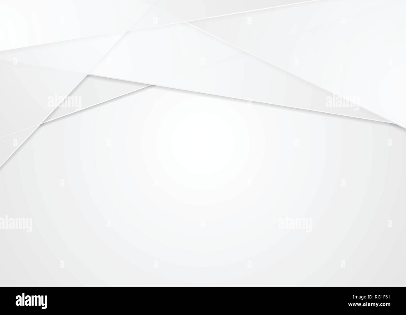Abstrakte weißen Corporate tech Hintergrund. Vektor Design Stock Vektor