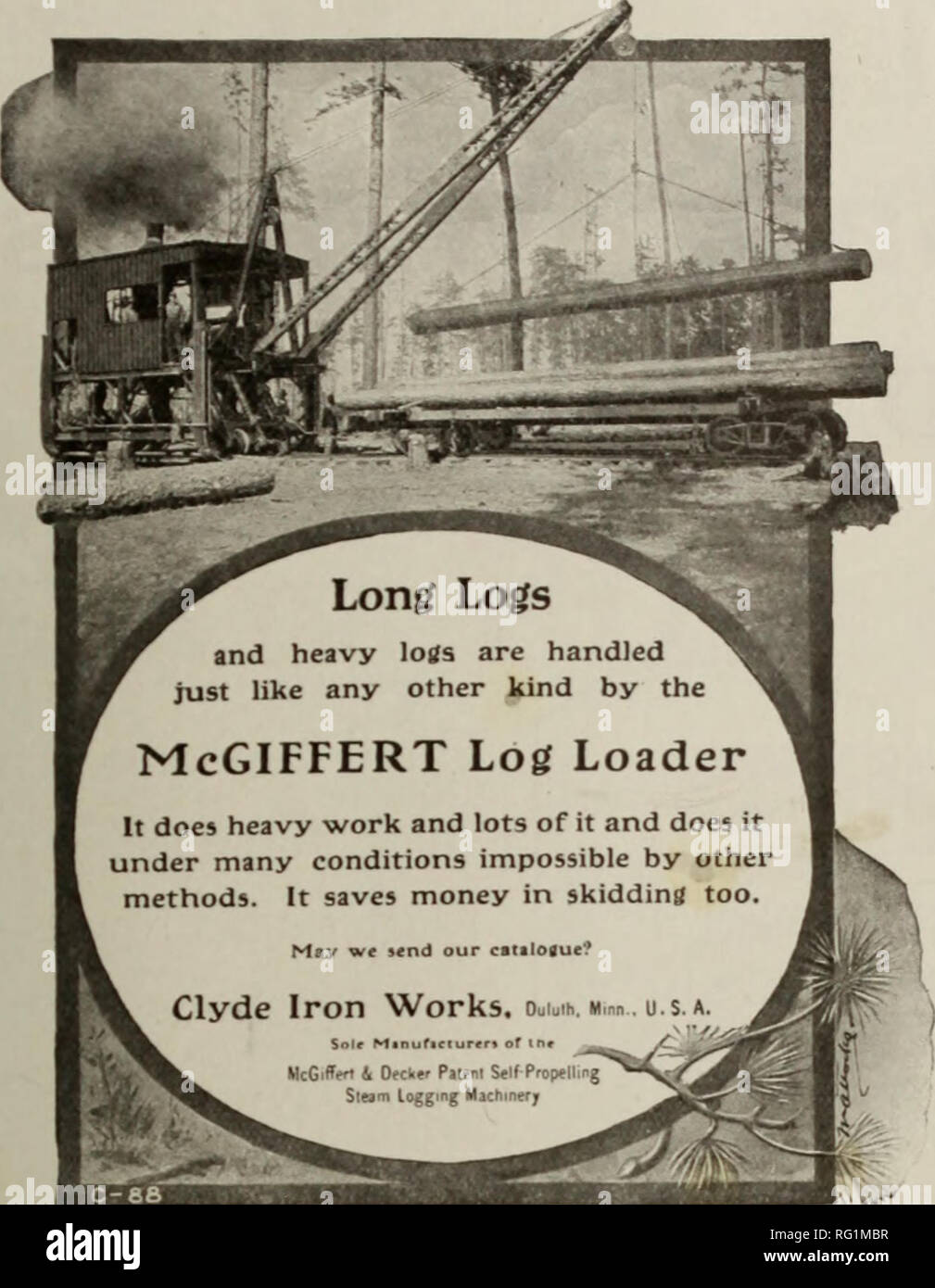 . Kanadische Forstindustrie 1909. Holzschlag; Wälder und Forstwirtschaft; Wald; Wald - zellstoffindustrie; Holz verarbeitenden Industrien. Kanada LUMBERMAN und Schreiner 49. Niederlassung und Lager: Neue Oiu. Kans, Louisiana 421 Carondelet Street SAH GUMMIERUNG RÄDER von 3 Prozessen verglaste - ELASTISCHE CaHarta" | Saicate versuchen, unsere Verglaste Rad. Guarante-d Das beste Rad auf dem Markt. H aben Sie unseren Katalog erhalten? Sah Filern ROGERS - HART-Kanadischen &Amp; Hart-Messer Schleifmaschinen Schleif- Maschinen kanadischen Hart-Räder beschränkt 446 Barton Street HAMILTON. Bitte beachten Sie, dass diese Bilder sind extracte Stockfoto