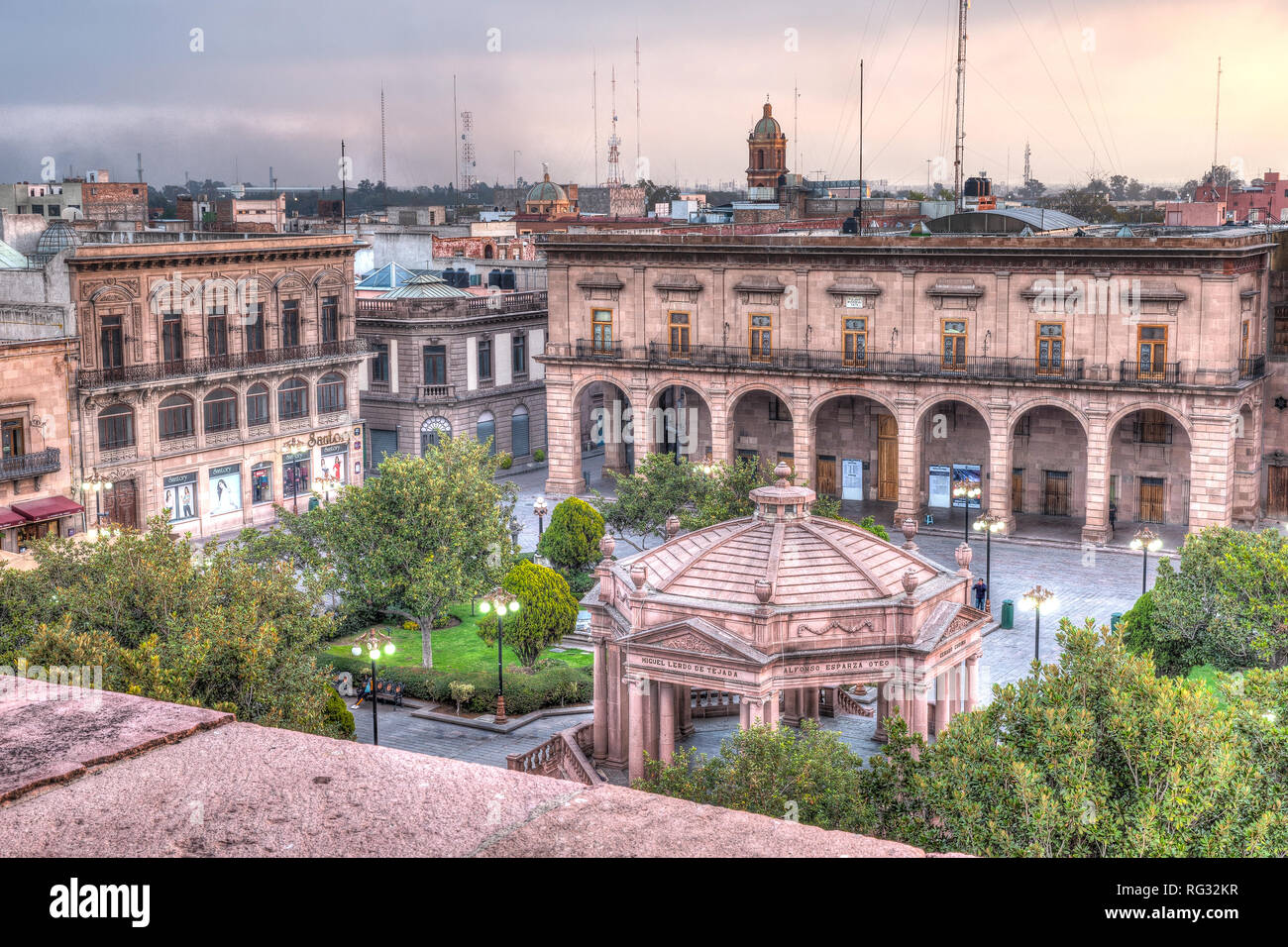 Palacio municipal de san luis potosi Fotos und Bildmaterial in hoher