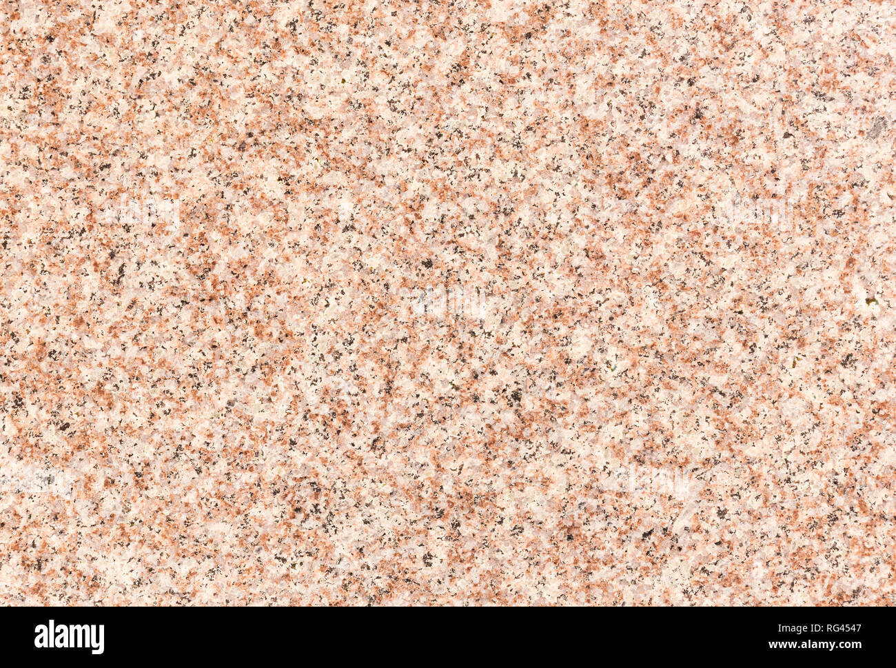 Hochauflösende full frame Hintergrund eines sanften Licht rot Granit Bodenfliesen. Stockfoto