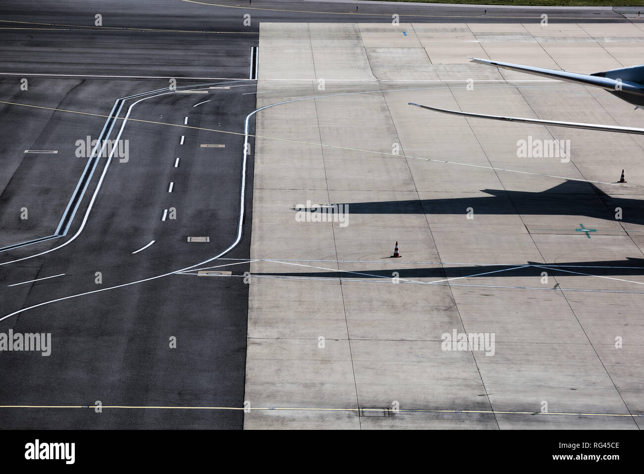Flughafen in Wien, Österreich Stockfotografie Alamy