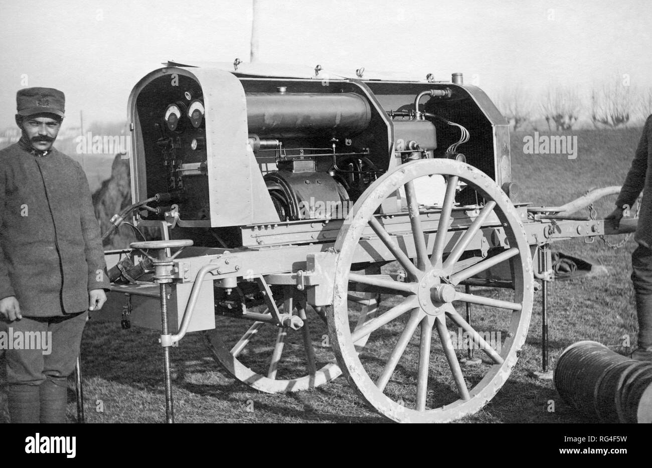 Generator, 1915-1918 Stockfoto
