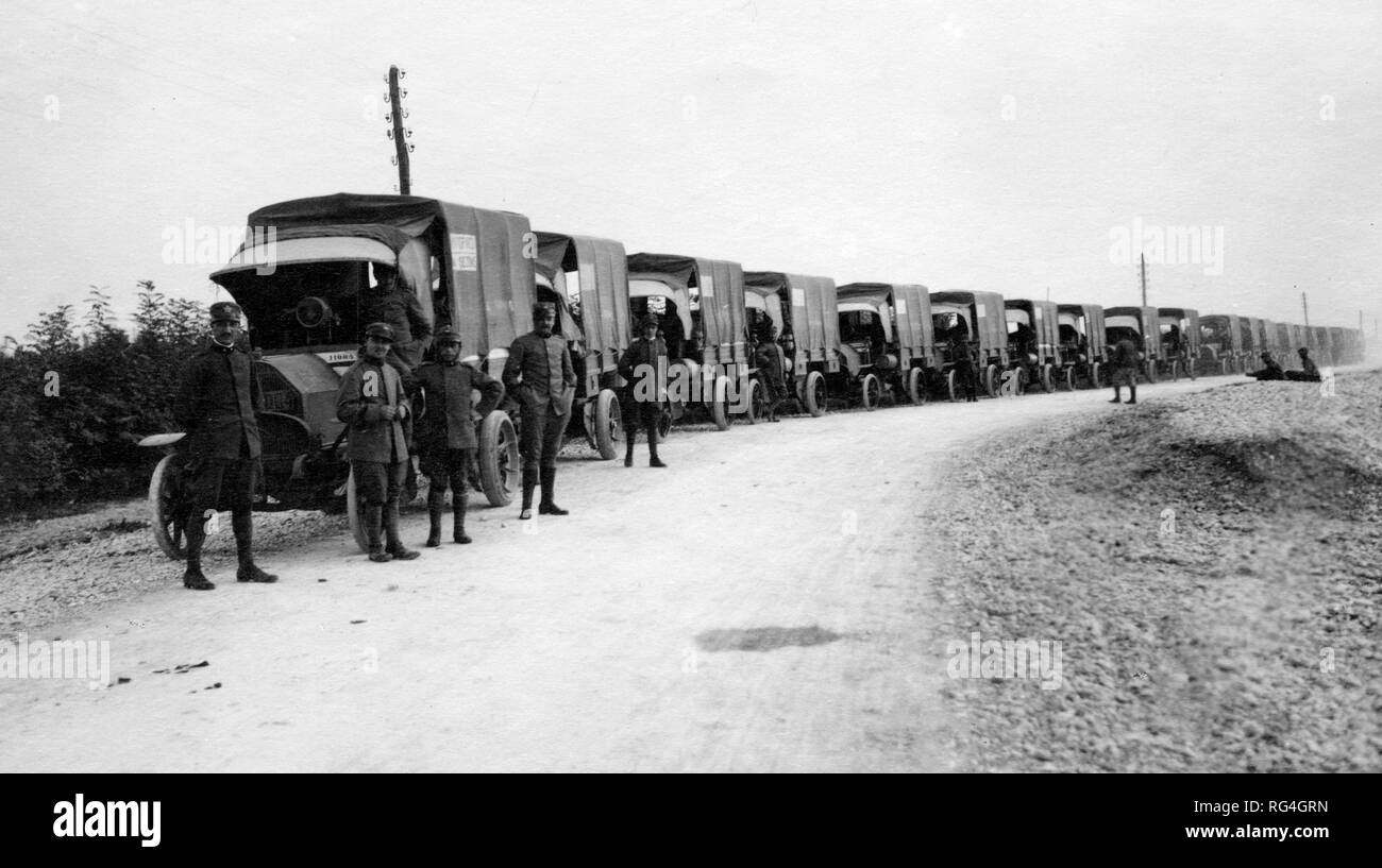 Erster Weltkrieg, 1915-18 Stockfoto