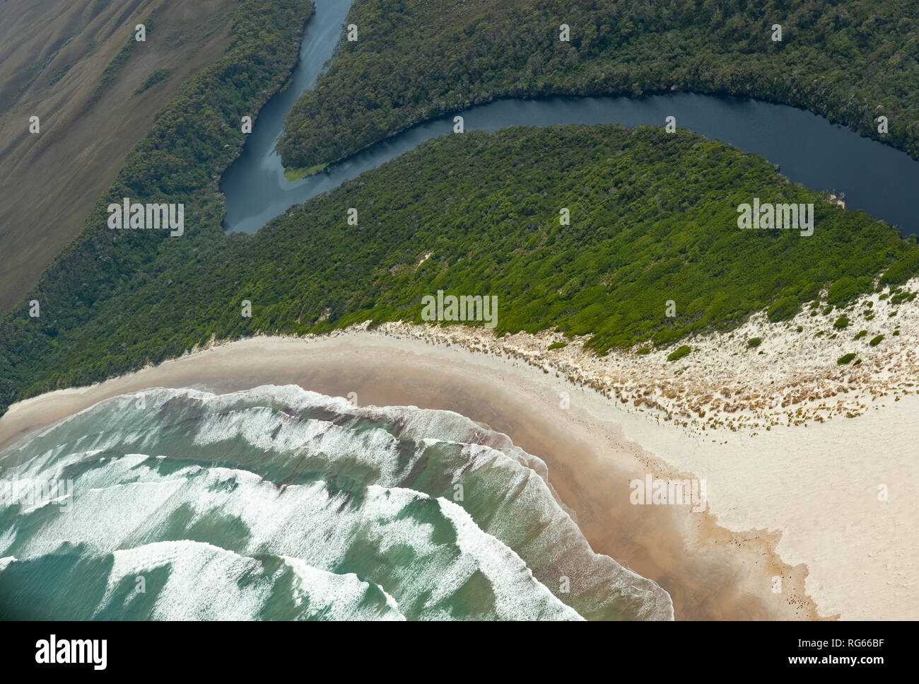 South West Wildnis Tasmaniens, Australien Stockfoto