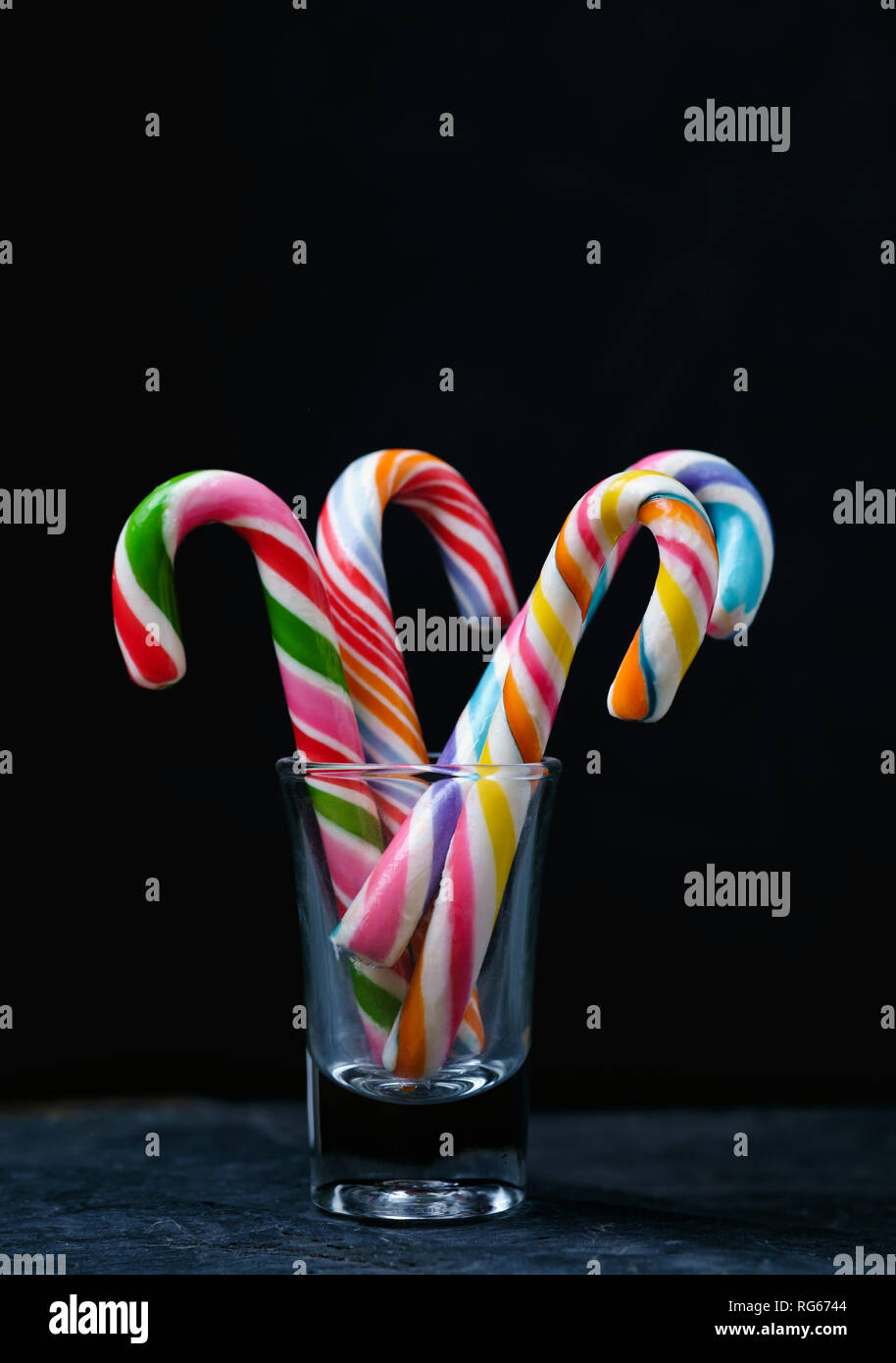 Bunten Süßigkeiten stick Stockfoto