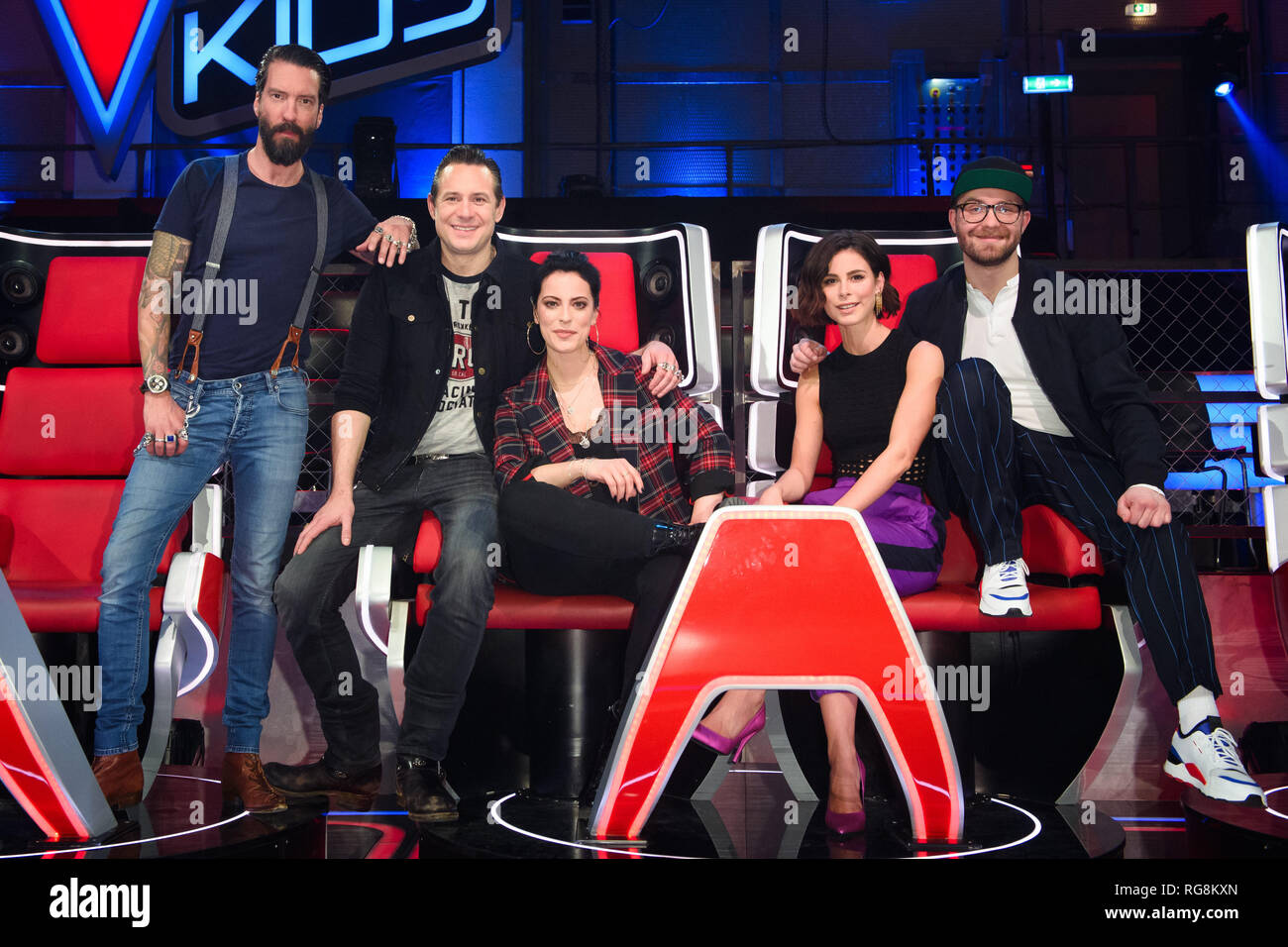 Berlin, Deutschland. 28 Jan, 2019. Sascha Vollmer (L-R ...