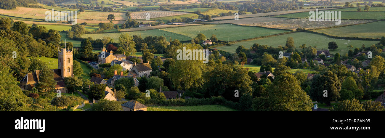 Corton Denham Dorf in Somerset, England Stockfoto