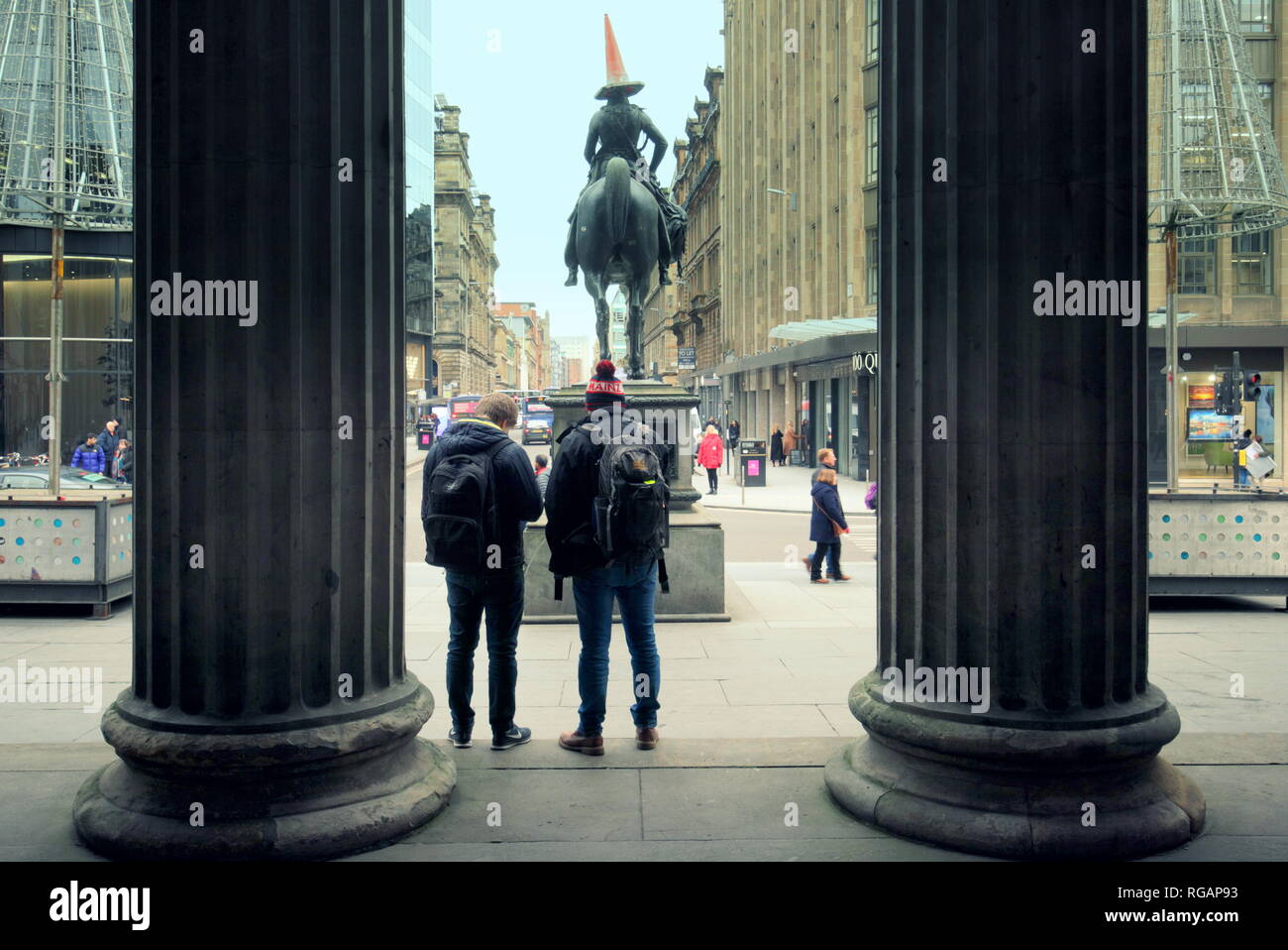 Glasgow, Schottland, Großbritannien Stockfoto
