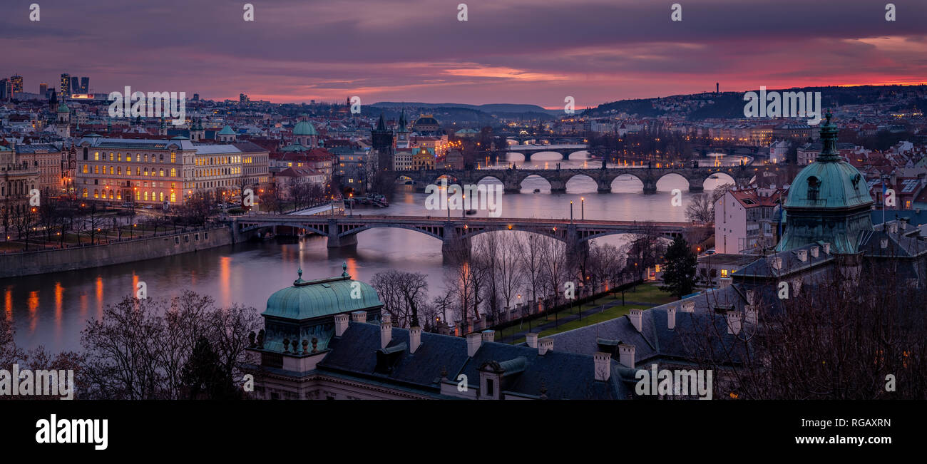 Prag Tschechische Republik Stockfoto