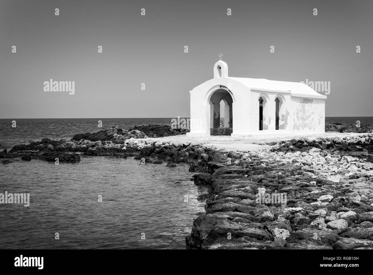 Agios Nikolaos (Sankt Nikolaus) Kirche, Giorgoupoli in Kreta, Griechenland Stockfoto