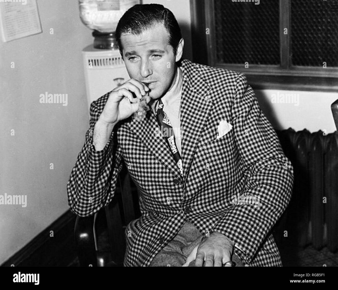 BUGSY SIEGEL (1906-1947) American Gangster über 1946 Stockfoto
