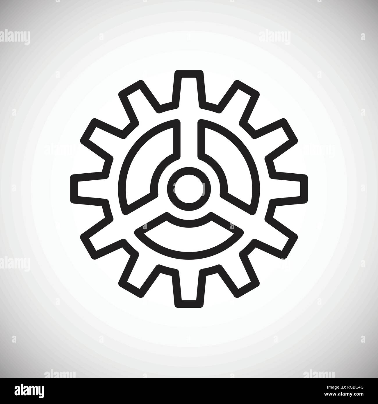 Gang Symbol auf weißem Hintergrund für Grafik- und Webdesign, modernen einfachen Vektor unterzeichnen. Internet Konzept. Trendy Symbol für Web site Design web-Taste oder mobile App. Stock Vektor