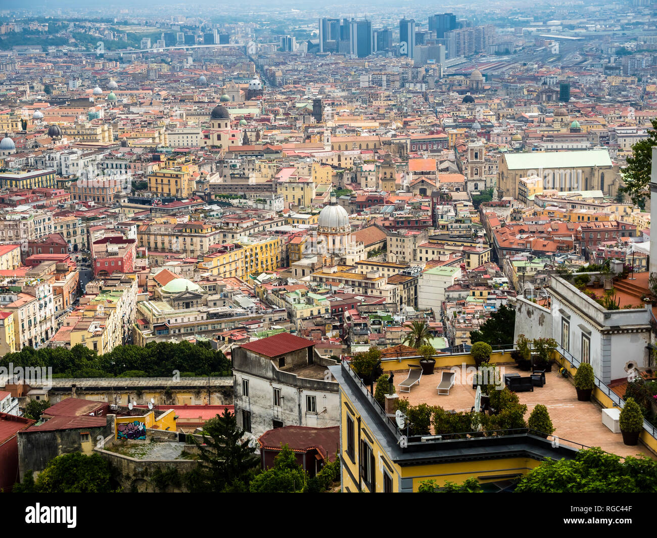 Italien, Kampanien, Napes, Altstadt Stockfoto