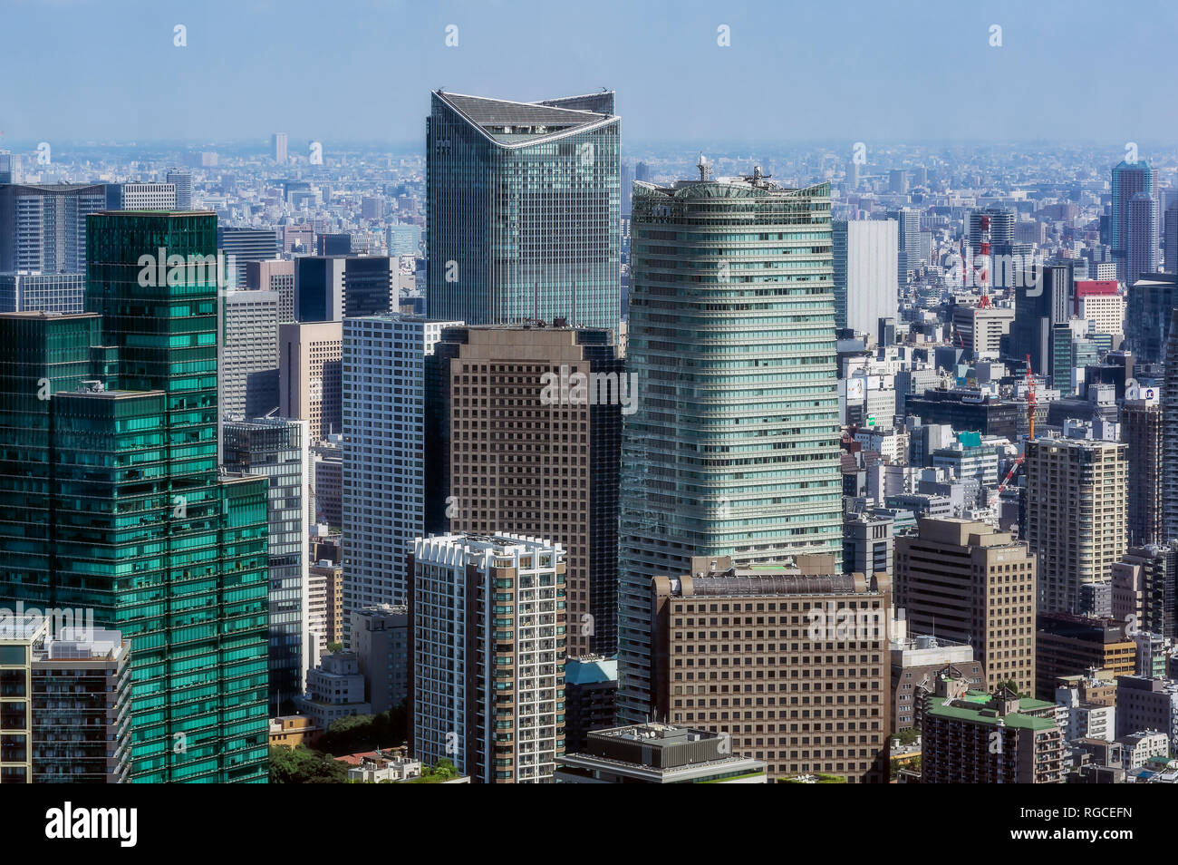 Japan, Tokio, Stadtblick Stockfoto