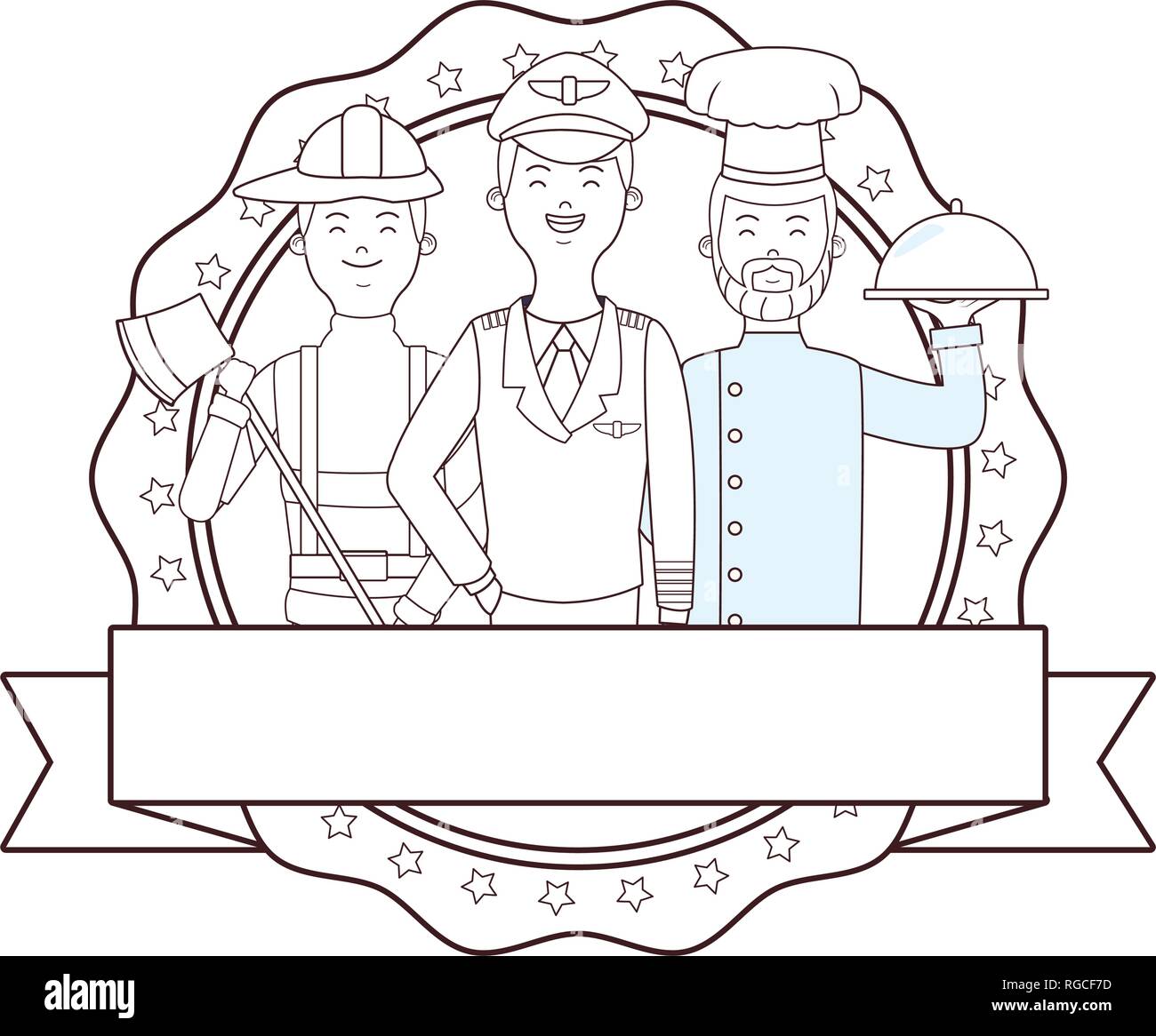 Wer aber ist dieser christoph hodgson, der die cartoons malt? Tag Der Arbeit Cartoon Stock Vektorgrafik Alamy