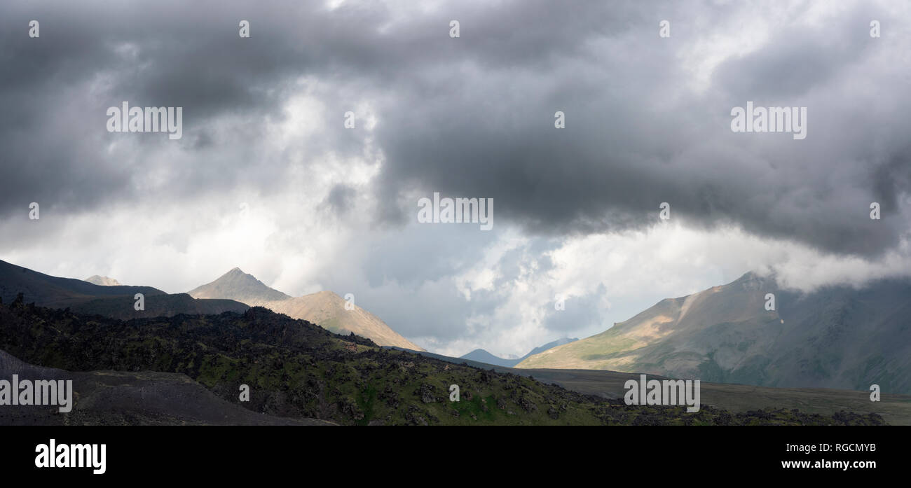 Russland, Obere Baksan Valley, Kaukasus Elbrus Stockfoto