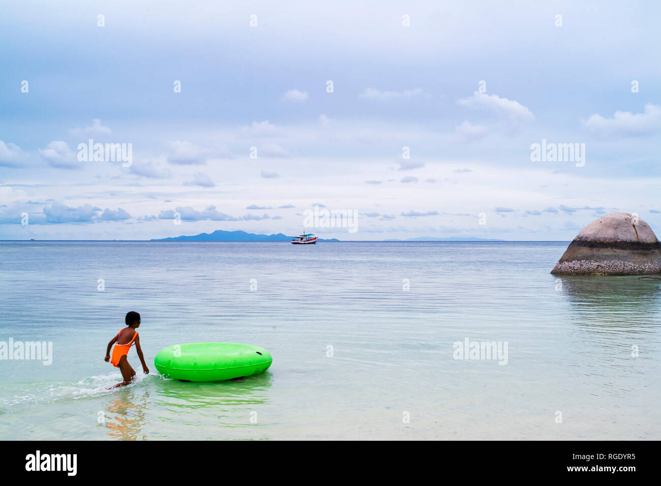 Chalok Baan Kao Bay auf Koh Tao, Thailand Stockfoto