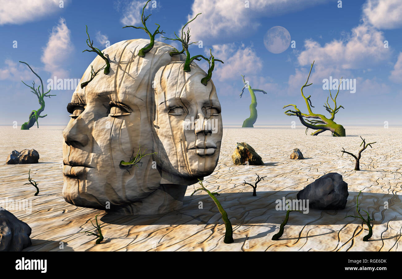 Felswände Stockfoto