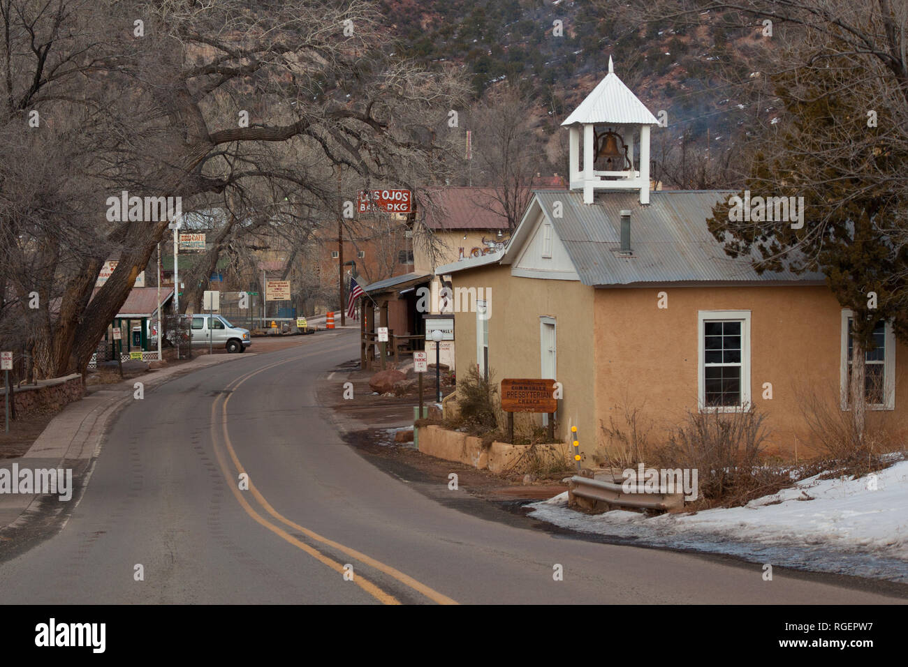 Jemez Springs, Sandoval County, New Mexico, USA Stockfoto