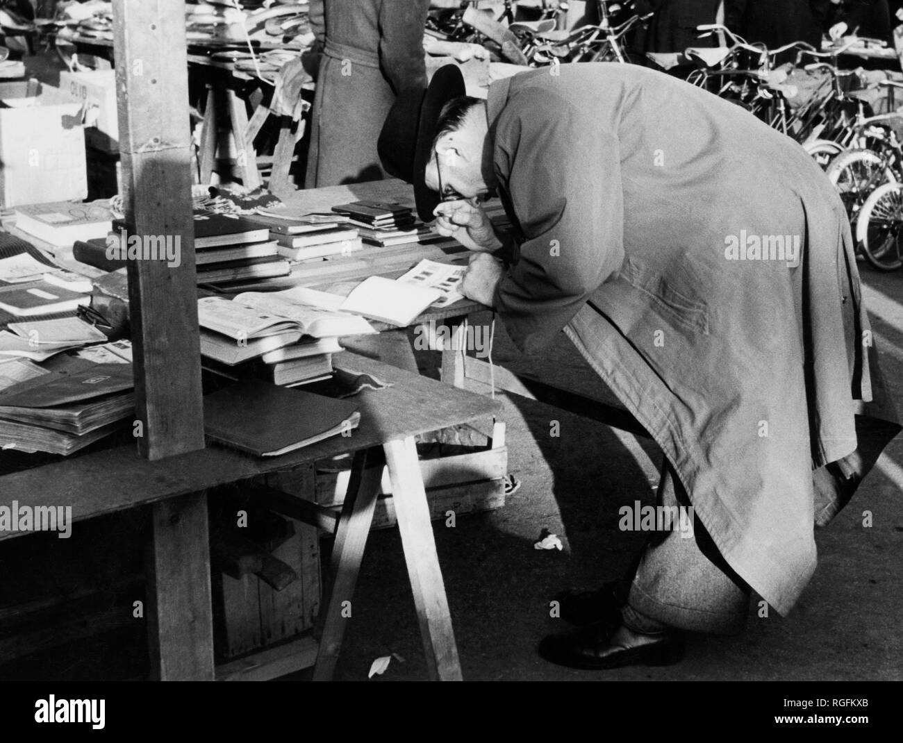 Italien, Lombardei, Mailand, eine Philatelistische Ausstellung Sinigallia, 1957 Stockfoto