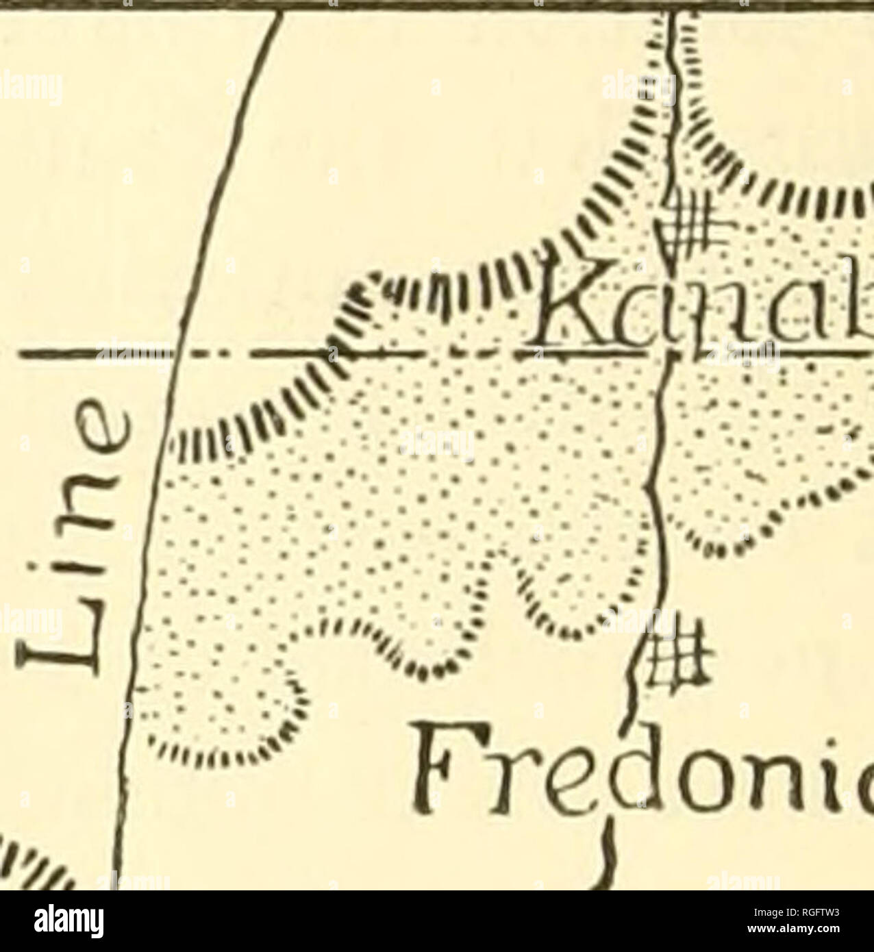 . Bulletin des Museums für Vergleichende Zoologie an der Harvard College. Zoologie. 144 BULLETIN: Museum für Vergleichende Zoologie. erosion Seit faulting werden in der Regel von einem Bruch in der align-lung der Trias und Shinarump Klippen, wo die Konfliktlinien zu überqueren. Powell (a, S.191), Gilbert (a, S. 51) und Knopf (c, S. 200) alle erkennen an, dass eine größere Rezession der Felsabstürze des Gehievt Seite der Störungen als allgemeine vorkommen, aber nicht ausdrücklich die Höhe der Rezession mit dem Datum der faulting anschließen. Die Verschiebung der Klippe vor, wie Gilbert Phrasen,&quo Stockfoto