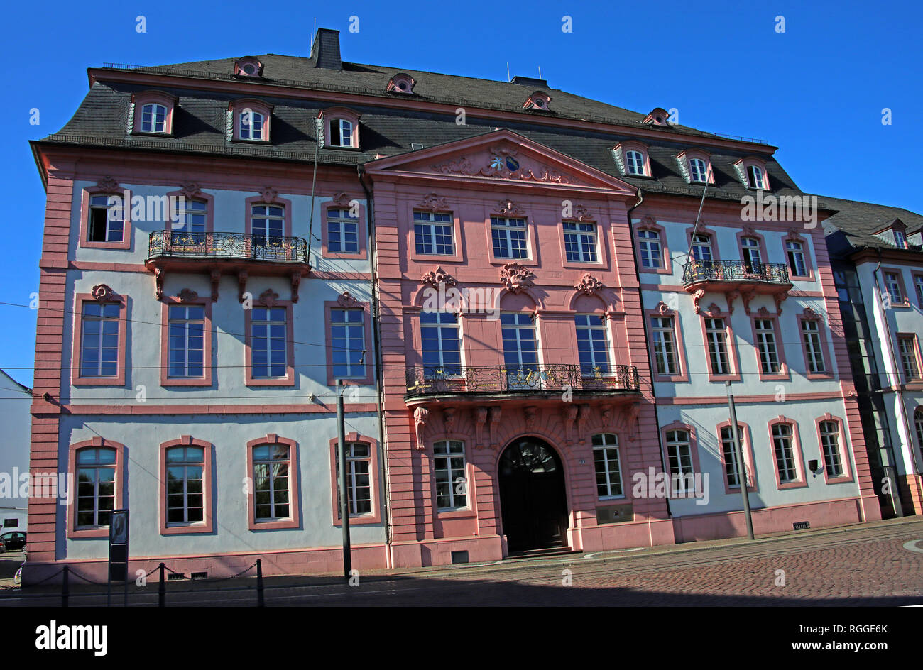 Ministerium des Innern, Bassenheimer Hof, Rheinland-Pfalz, Mainz, Deutschland, Europa Stockfoto