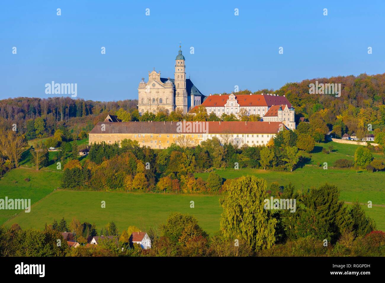 Kloster der Benediktiner, Abtei Neresheim Neresheim, Baden-Württemberg