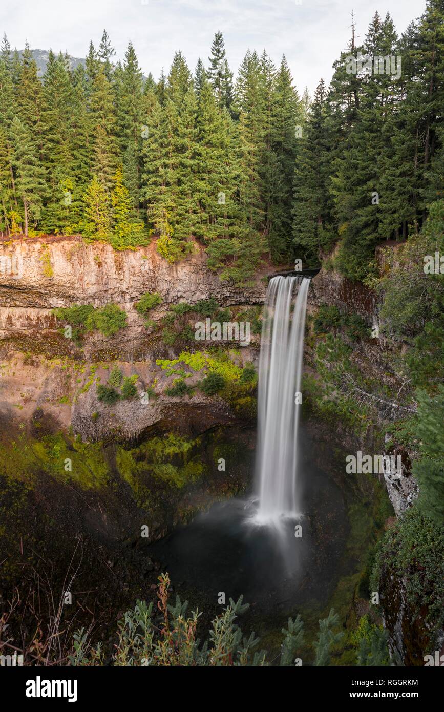 Brandywine Falls, Wasserfall fällt Cliff, British Columbia, Vancouver Stockfoto