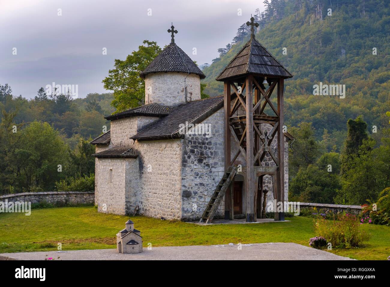 Dobrilovina Kloster, Tara Schlucht, Nationalpark Durmitor, Mojkovac Provinz, Montenegro Stockfoto