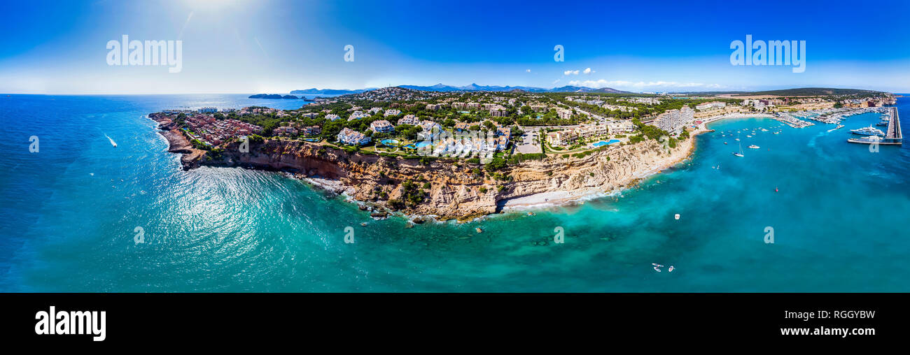 Spanien, Balearen, Mallorca, El Toro, gehobenen Apartments Stockfoto